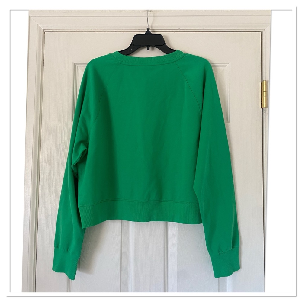 Women’s French Terry Crewneck Sweatshirt ale Sports Club All In Motion NWT - Picture 4 of 5